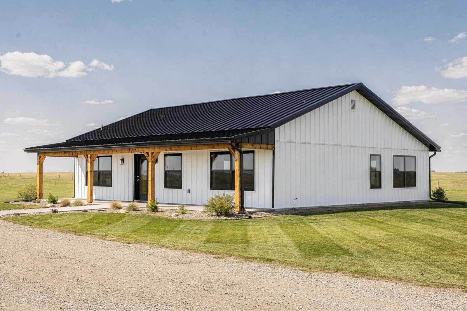 Willow Family barndominium, illustrative rendering